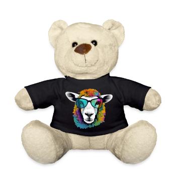 Mimou das Schaf - Teddy - Schwarz - Vorne