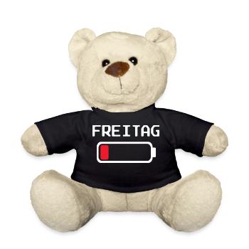 Freitag Batterie leer Design - Teddy - Schwarz - Vorne