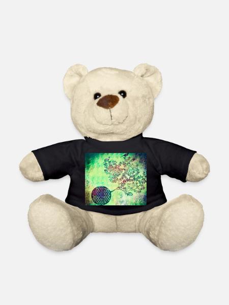 Persian Tree of Life No. 4 - Teddy Bear - black