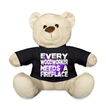 carpenter tshirts present funny carpenter quotes - Teddy - Schwarz - Vorne