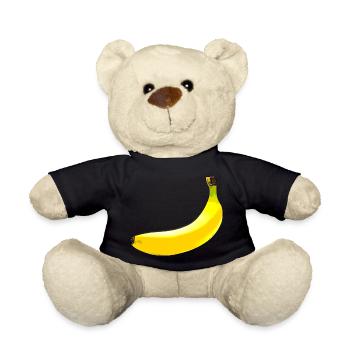 Banane - Teddy - Schwarz - Vorne