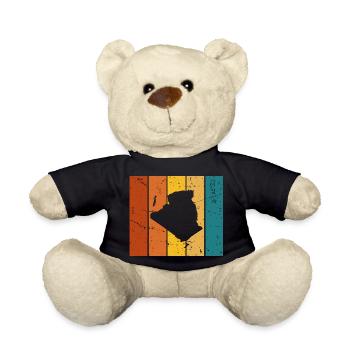 Algérie cadeau Vintage - Nounours - noir - Devant