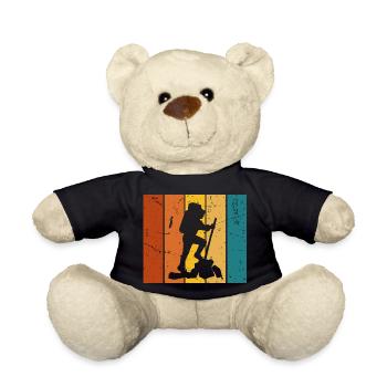 Vintage gift hike - Teddy Bear - black - Front