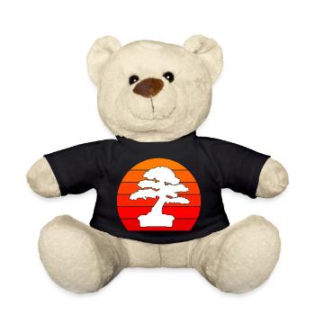 Bonsai Baum Design für Bonsai Anfänger Liebhaber - Teddy - Schwarz - Vorne
