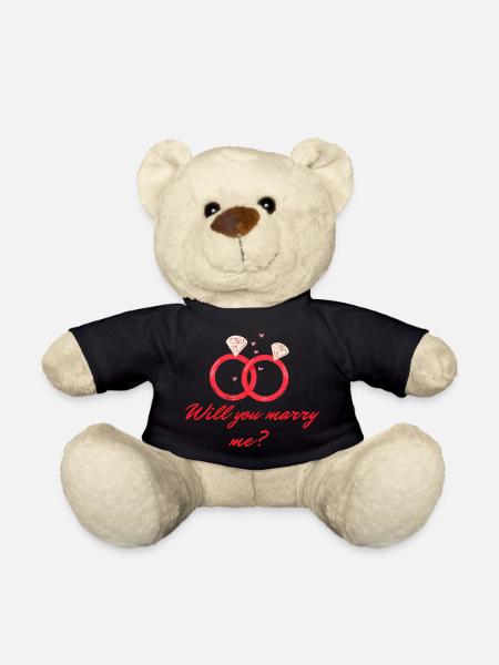 HEIRATSANTRAG - Teddy - Schwarz