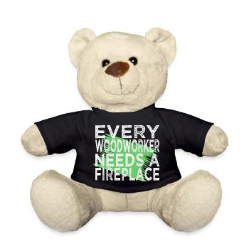 Bingo Hall Tshirts A Carpenters Prayer Tshirts - Teddy Bear - black - Front