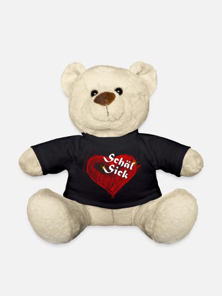 Schäl Sick 3 - Teddy Bear - black