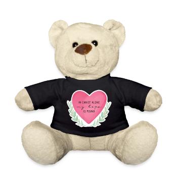 In Christ alone my hope is found - Teddy - Schwarz - Vorne