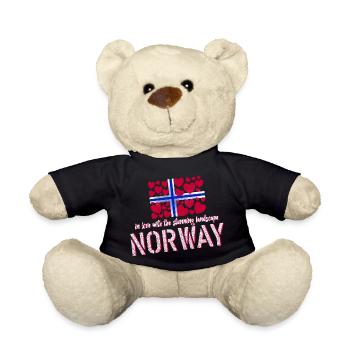 Norway norge - Teddy Bear - black - Front
