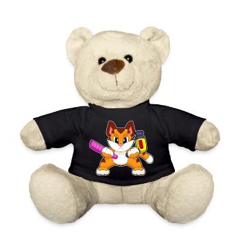 Tiger Coiffeur Peigne Sèche-cheveux - Nounours - noir - Devant