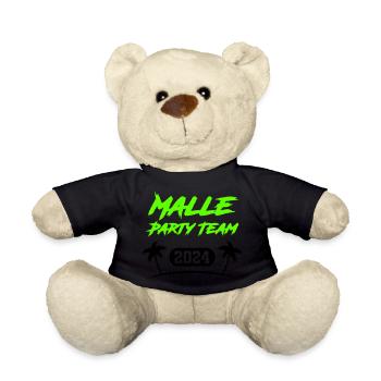 malle party team 2024 - Teddy - Schwarz - Vorne
