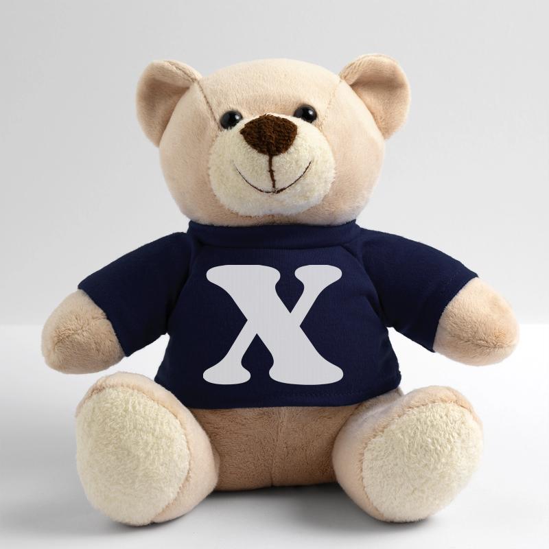 Buchstabe x Teddy