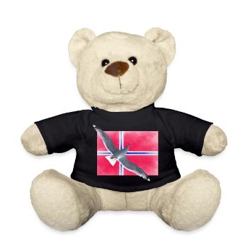 Norway Norge - Teddy Bear - black - Front