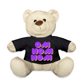Om Name Name - Teddy - Schwarz - Vorne