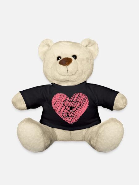 Aimer Koala - Nounours - noir
