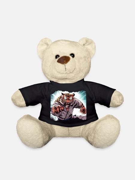 Karate Judo Japanisch - Teddy - Schwarz