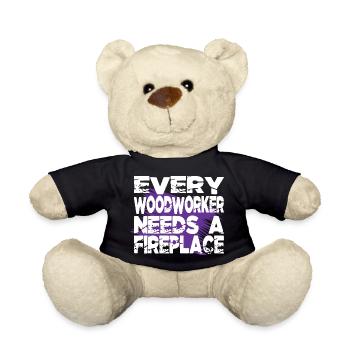 Love Carpenter Tshirts Americas Mason Job - Teddy Bear - black - Front