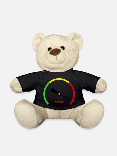 Stress-o-Meter - Teddy - Schwarz