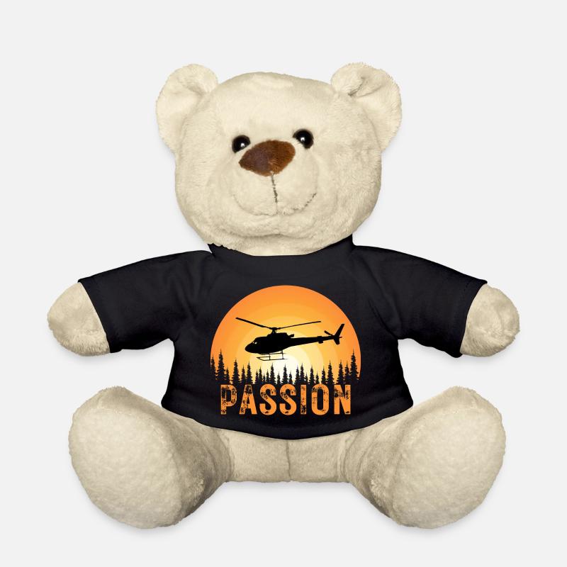 Pilote d’hélicoptère - Nounours - noir
