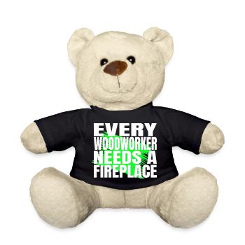 cadeau d’anniversaire bois citation idée cadeau cutter - Nounours - noir - Devant