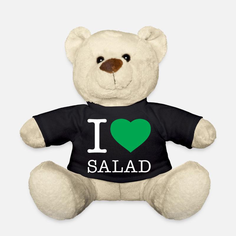 J’ADORE LA SALADE - Nounours - noir