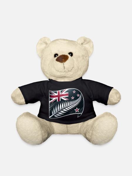 Neuseeland Aotearoa Kiwi 1 - Teddy - Schwarz