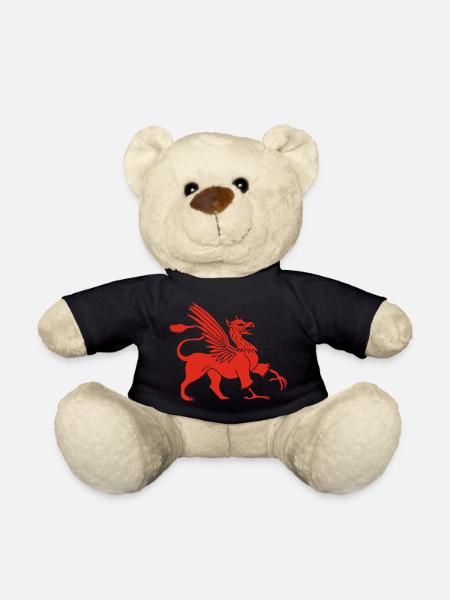 Griffon rouge - Nounours - noir