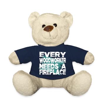 safety helmet tools tree jokes - Teddy - French Navy - Vorne