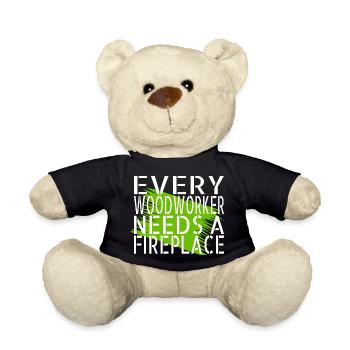 Citation Arboriculture Sabrina charpentier Tshirts - Nounours - noir - Devant