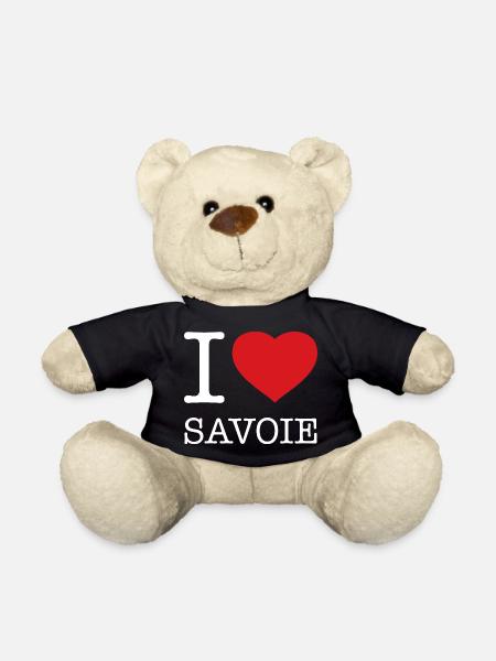 I LOVE SAVOIE Savoyen - Teddy - Schwarz