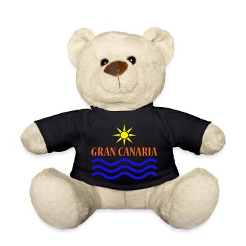 GRAN CANARIA Sonne Wasser - Teddy - Schwarz - Vorne