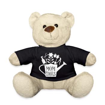 Mom Gardening Tools - Teddy Bear - black - Front