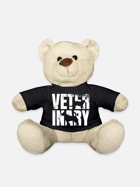 Lustiger Tierarzt - Teddy - Schwarz
