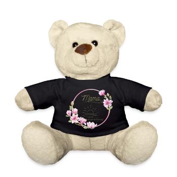 Mama, Mama mit dir geht die Sonne auf - Teddy - Schwarz - Vorne