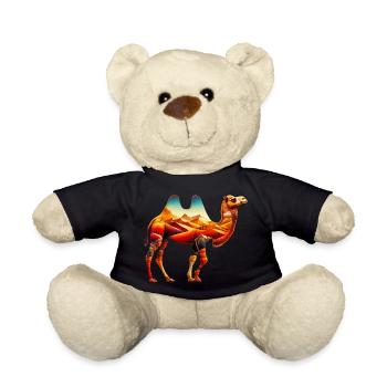Camel - Teddy Bear - black - Front