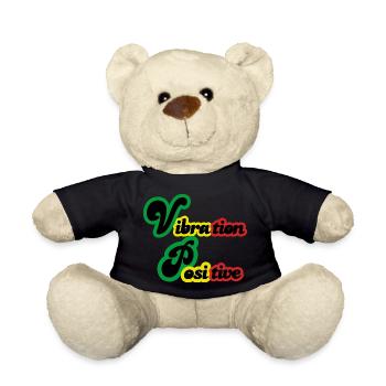 Portez Vos Valeurs avec la Collection de T-Shirts - Nounours - noir - Devant