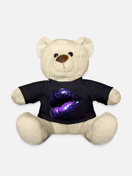 kiss - Teddy Bear - black