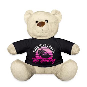 Tap Dance Teacher Tap Dancer Tap Dance - Teddy Bear - black - Front