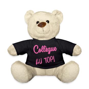 RETRAITE. RETRAITE. RETRAITEE. SENIOR. MAMIE. PAPY - Nounours - noir - Devant