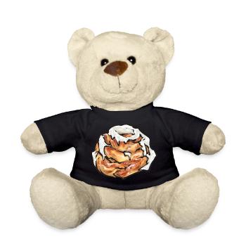 Rouleau à la cannelle - Nounours - noir - Devant