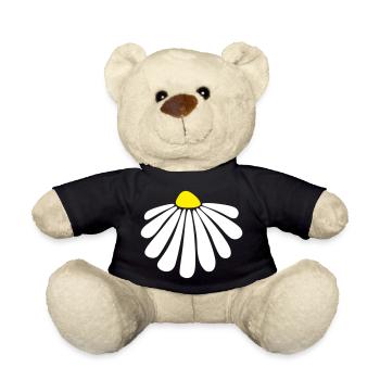 fleur énergie margarite fleur été nature - Nounours - noir - Devant