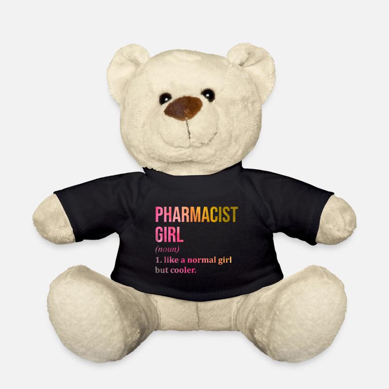 Apotheker - Teddy - Schwarz