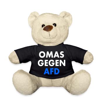 Les grands-mères contre l’afd - Nounours - noir - Devant