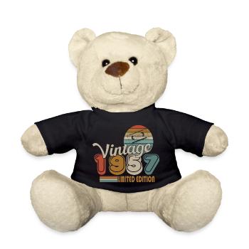 1957 - Teddy Bear - black - Front