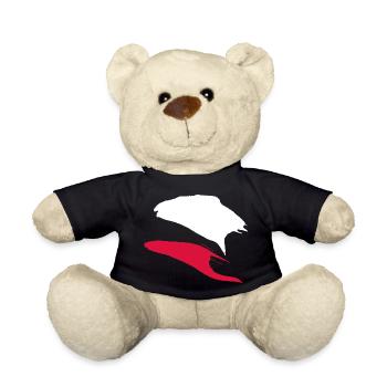 Rayures de style polonais - Nounours - noir - Devant