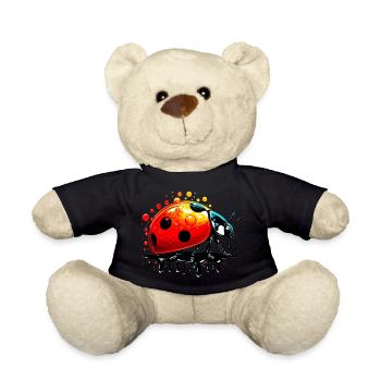 Ladybird - Teddy Bear - black - Front