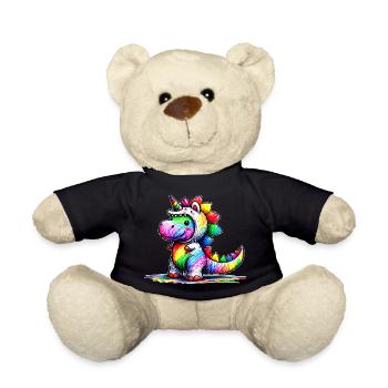 Licorne Dino - Nounours - noir - Devant