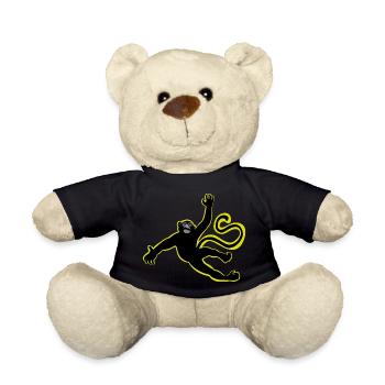 The flying monkey / The flying monkey - Teddy Bear - black - Front