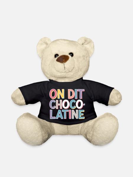 On dit chocolatine - Nounours - noir