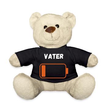 Vater auf Reserve - Teddy - Schwarz - Vorne